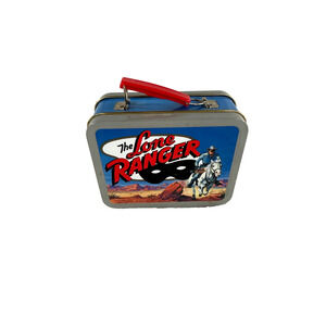 Vintage The Lone Ranger Lunch Box 2001 Cheerios Mini Tin 60th Anniversary Promo‎